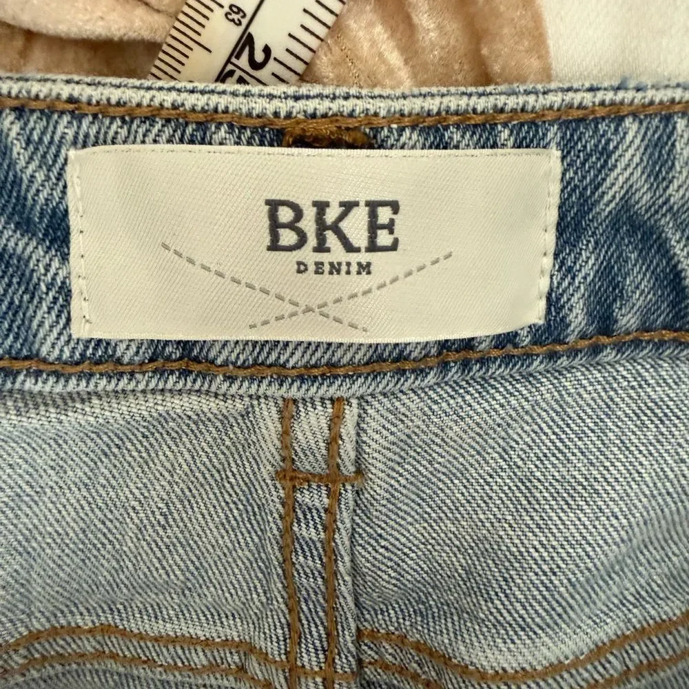 BKE Light Blue Denim Shorts